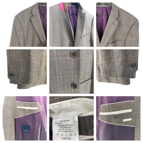 DANIEL HECHTER PARIS 100% Wool Sports Jacket - Picture 15 of 16